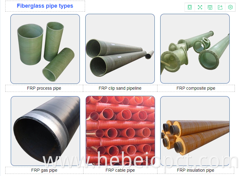 GRP Pipe Diameter 1200mm, FRP Exhaust Duct, Manufacture Pipes